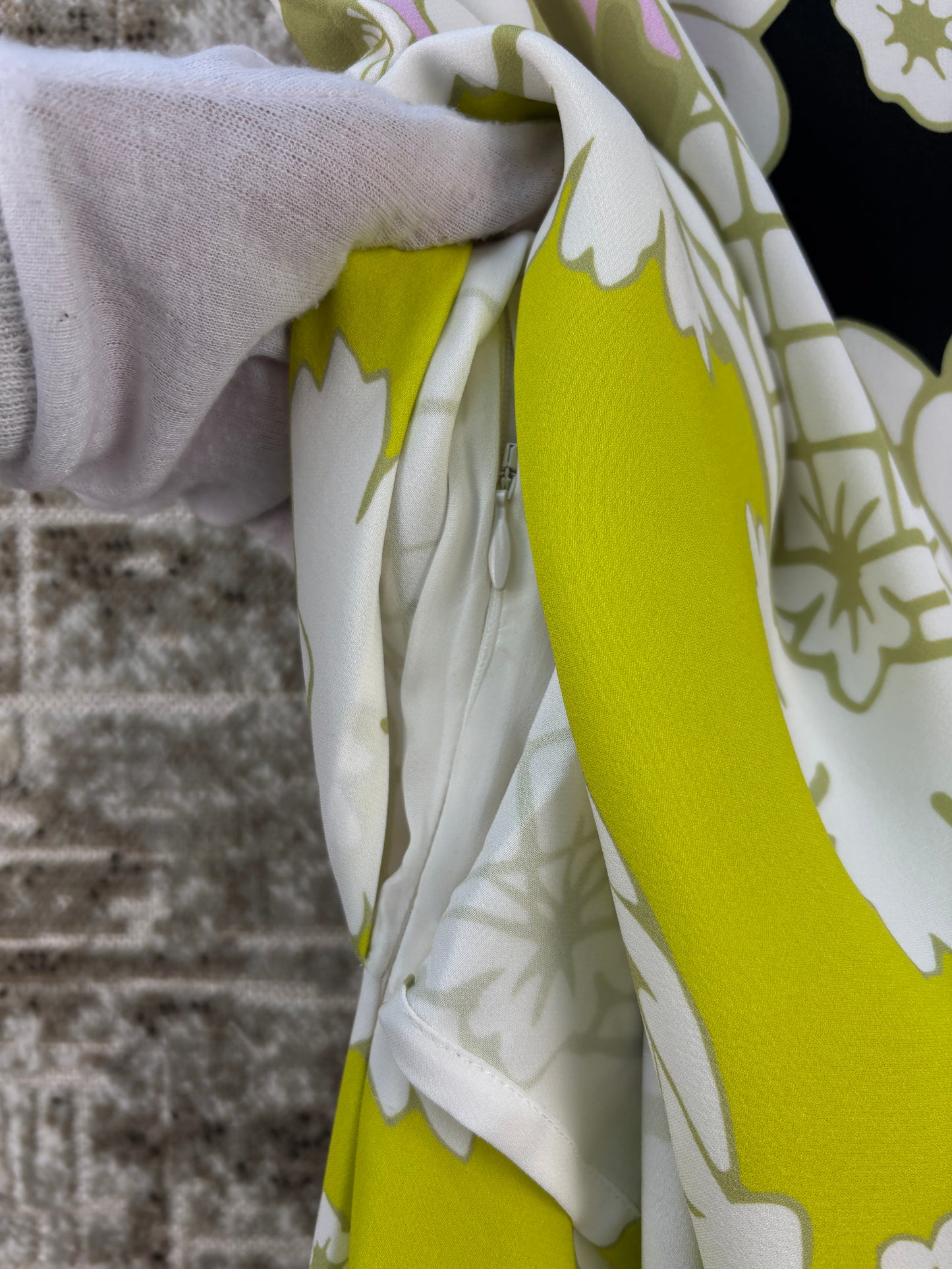 Valentino Garavani Tropical Word Arazzo Kaftan Dress