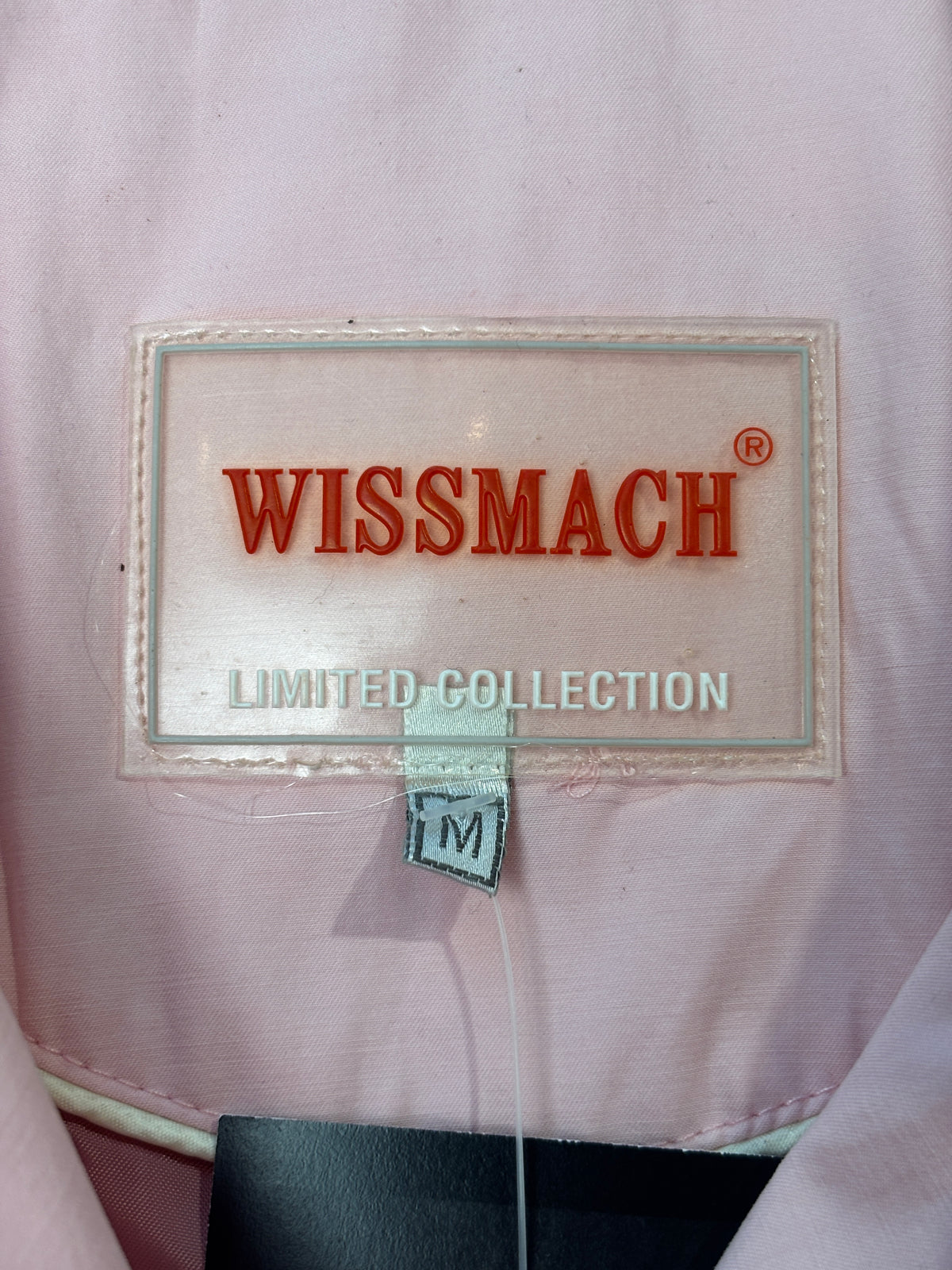 Wissmach Baby Pink Belted Jacket
