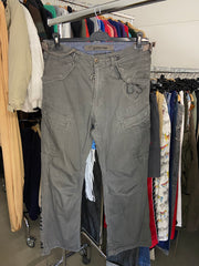 Vintage G-Star Cargo Pants Grey Mens 32 Y2K