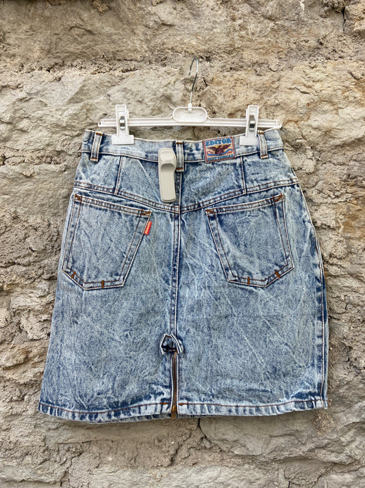 Denim Mini Skirt