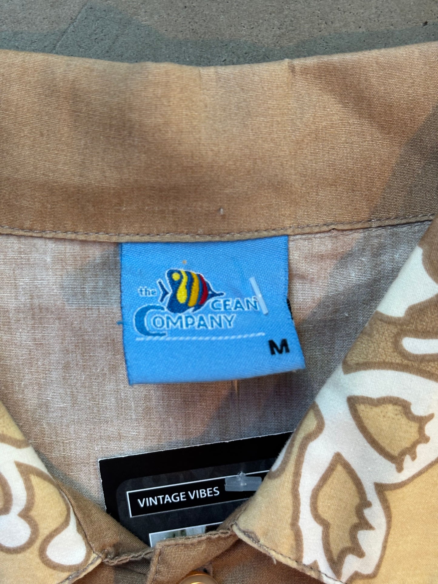 Vintage Men M Hawaiian Shirt
