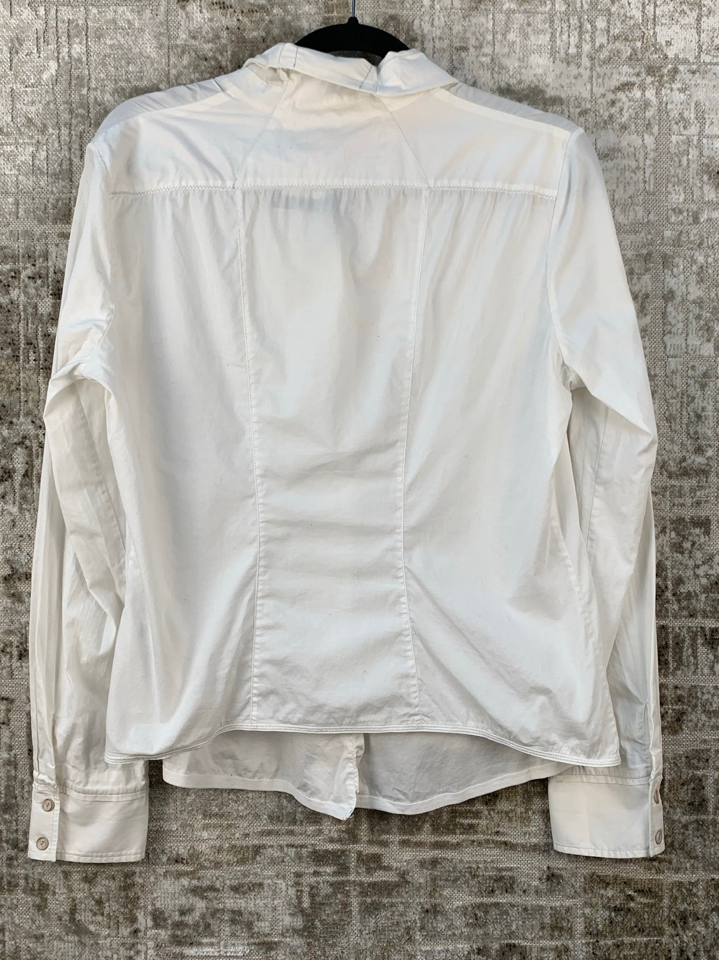 Womens Marithe Francois Girbaud White Button Up