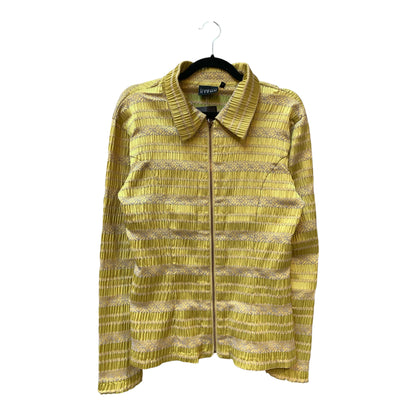 Benedikte Utzon Pleated Zip-Up Jacket