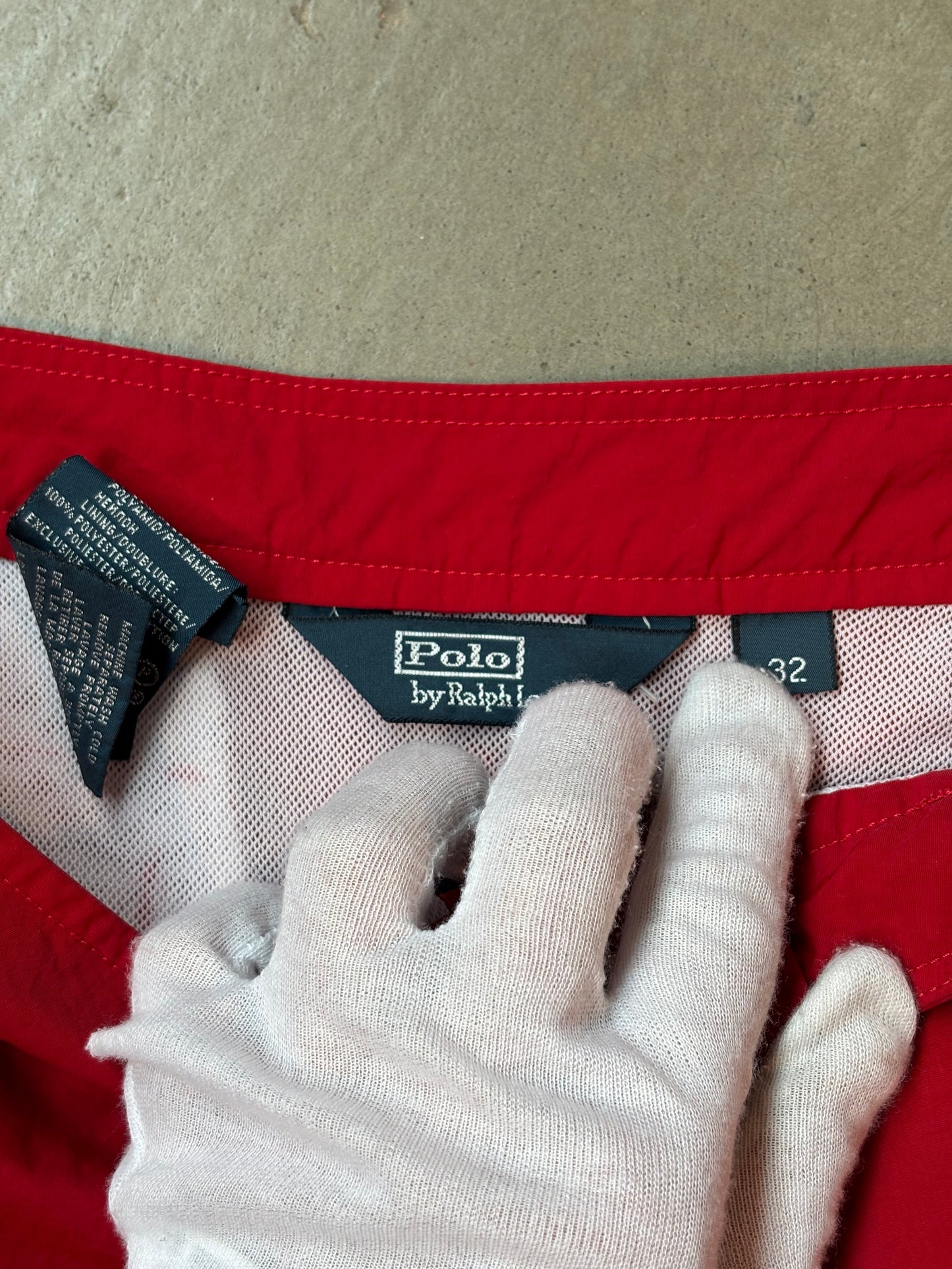 Polo Ralph Lauren Red Cotton Shorts