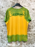 Ed Hardy Tie-Dye Skull Coast to Coast Tee