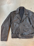 Vintage Italian Leather Biker Jacket