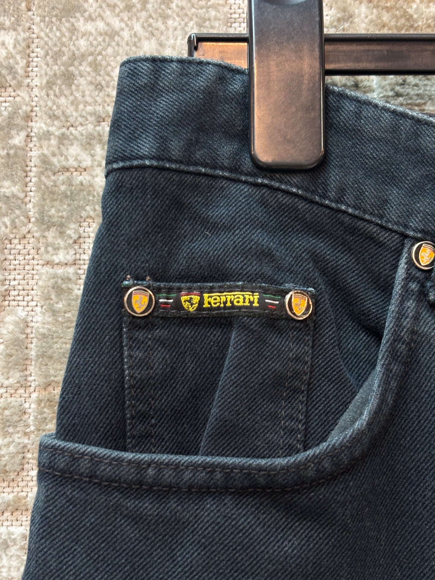 Ferrari Sport Jeans Straight Leg Denim