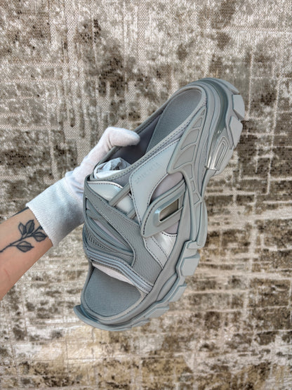 Balenciaga Track Grey Sandal Slides