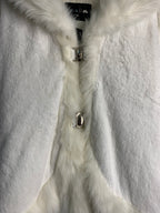 Lusy & Elisa Faux Fur Trim Coat