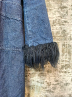 Only Jeanswear Y2K Denim Afghan Coat