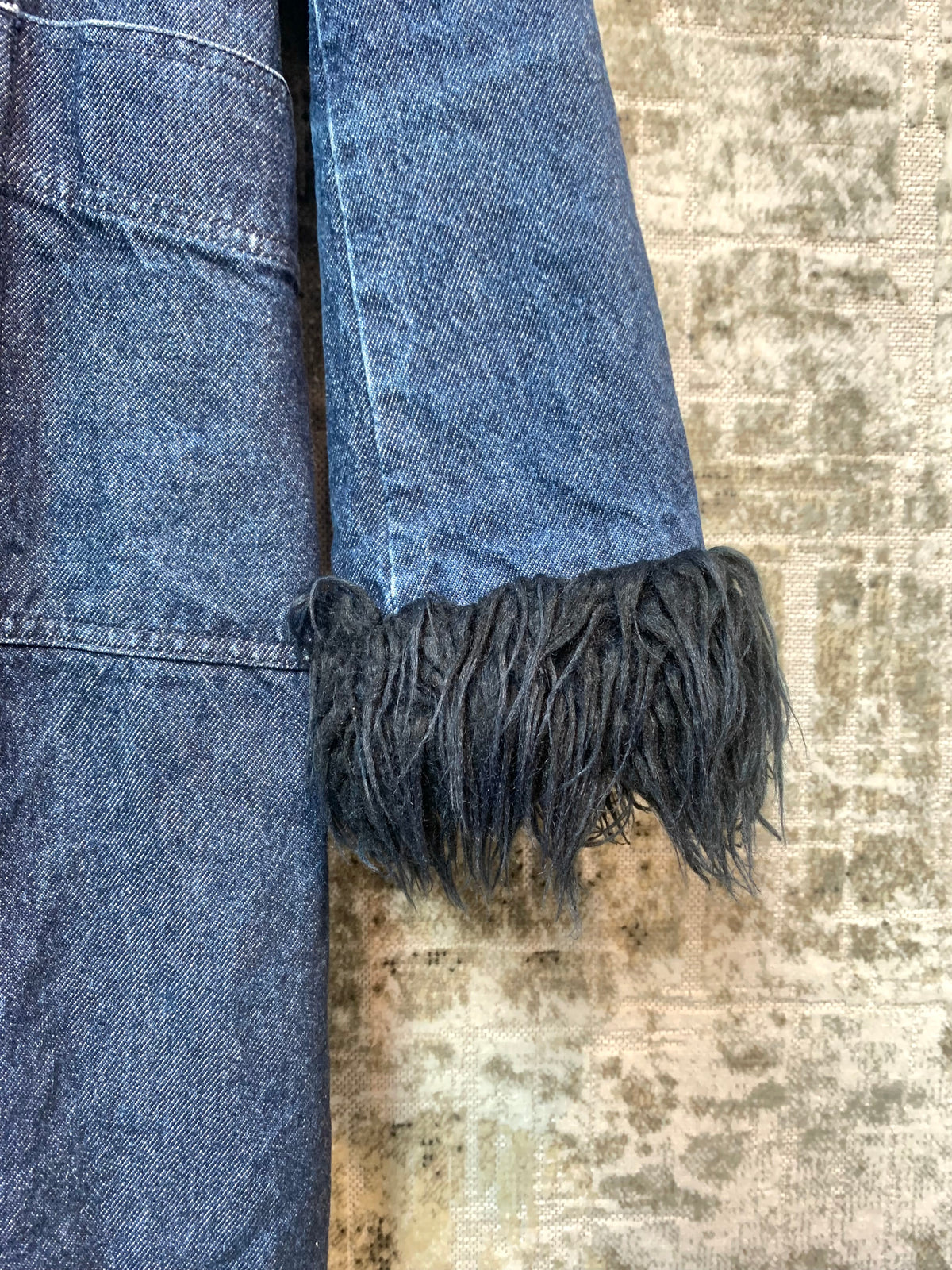 Only Jeanswear Y2K Denim Afghan Coat