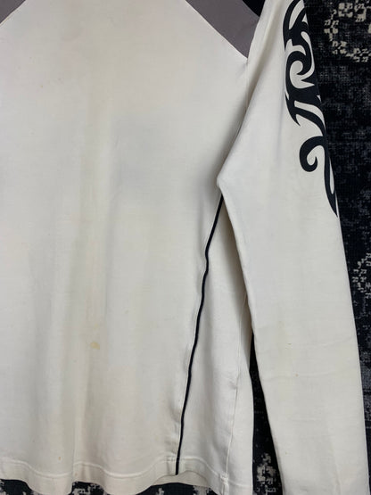 Y2K Tribal Graphic Long Sleeve Shirt