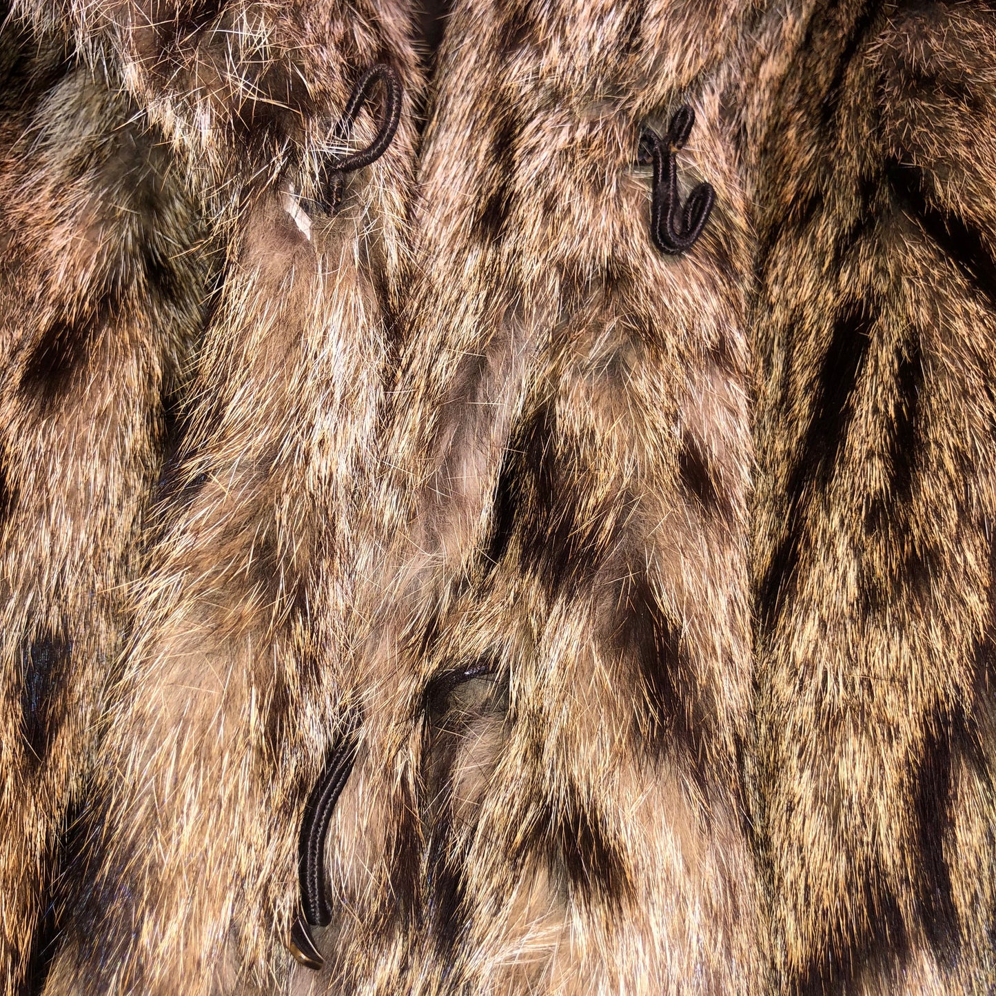 Brown Lynx Fur Coat