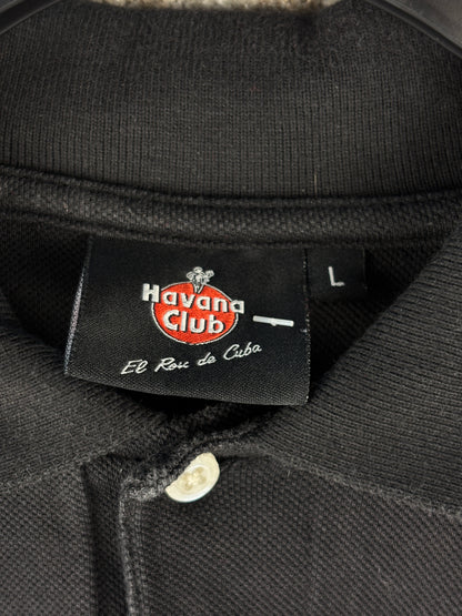 Mens Havana Club Black Polo Shirt