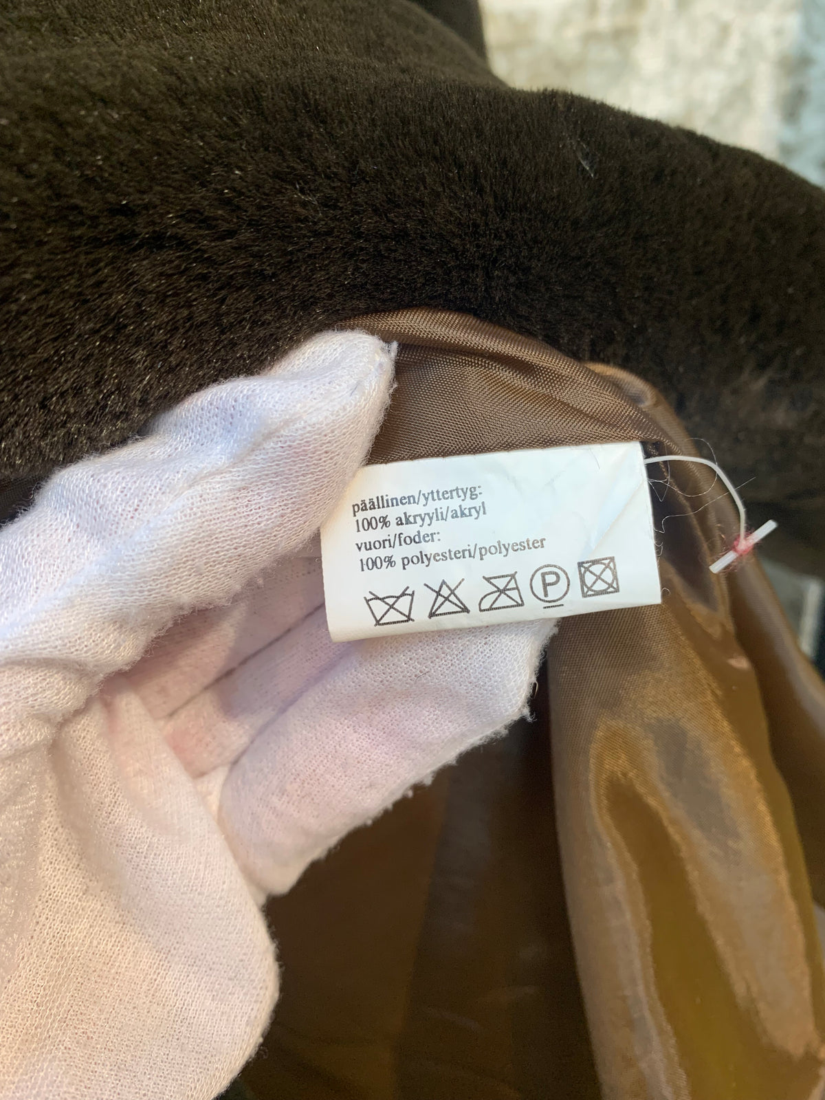 Avantina Hooded Faux Fur Coat