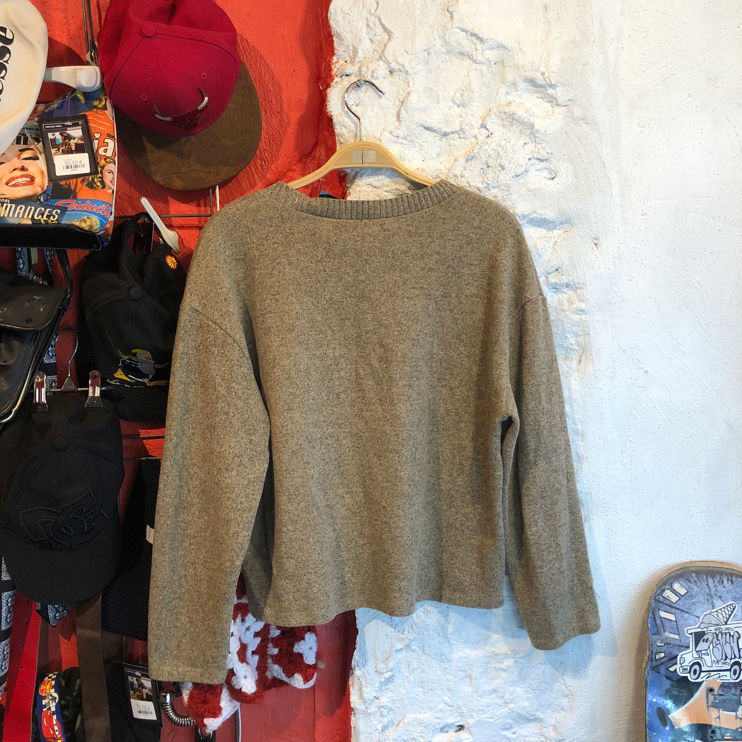 Yellow Faded Sweater