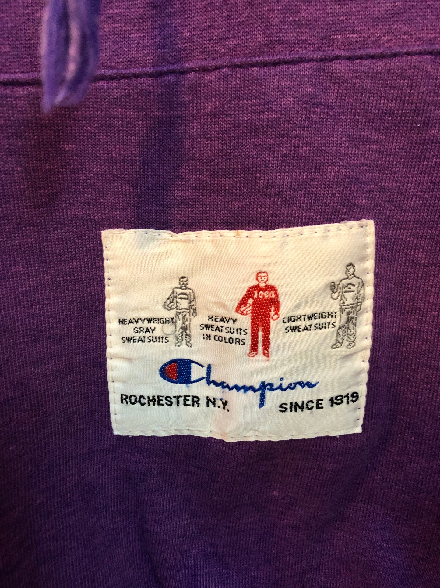 Purple Champion Hoodie