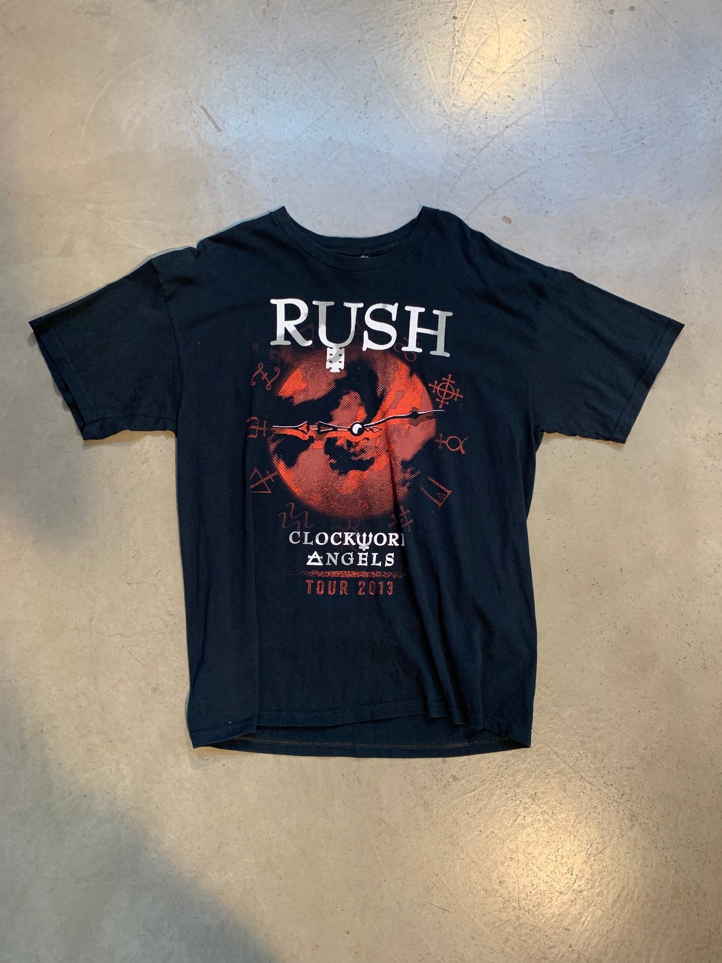 Mens Vintage Rush Band T-Shirt