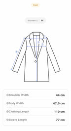 Only Jeanswear Y2K Denim Afghan Coat
