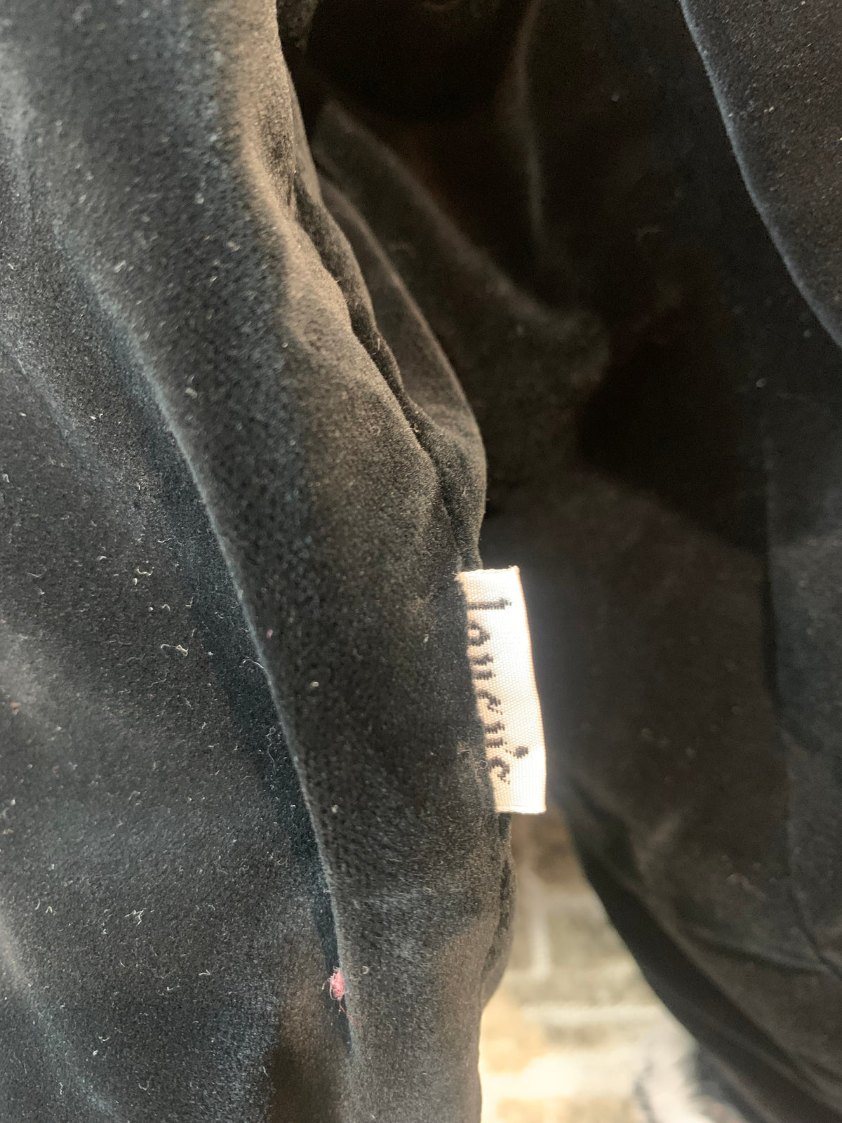 Vintage Velvet Zebra Faux Fur Trim Jacket