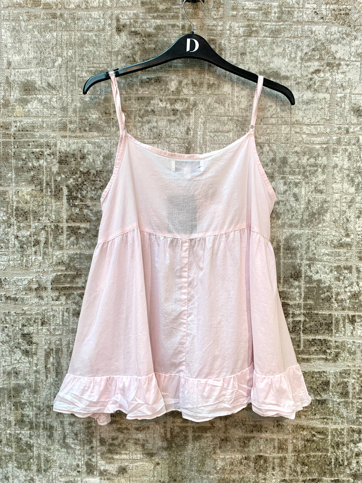 Miss Milla Pink Ruffle Cami Top