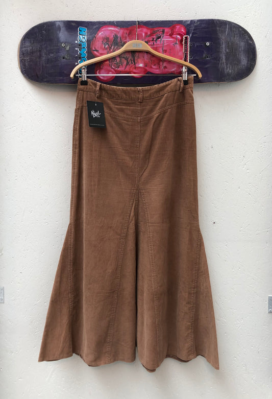 Modern Woman Women’s S Corduroy Maxi Skirt
