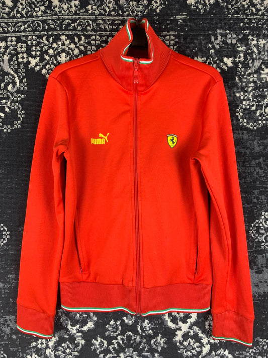 Men's Red Puma Ferrari Track Jacket