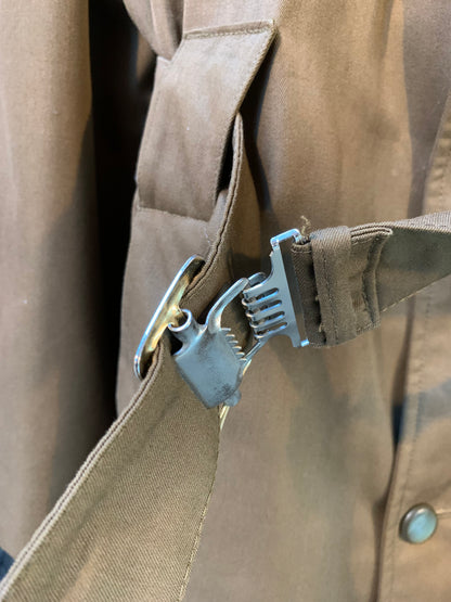 Vintage Brown Belted Trench Coat