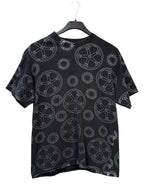 Mens Vintage Stüssy All Over Gear Print T Shirt