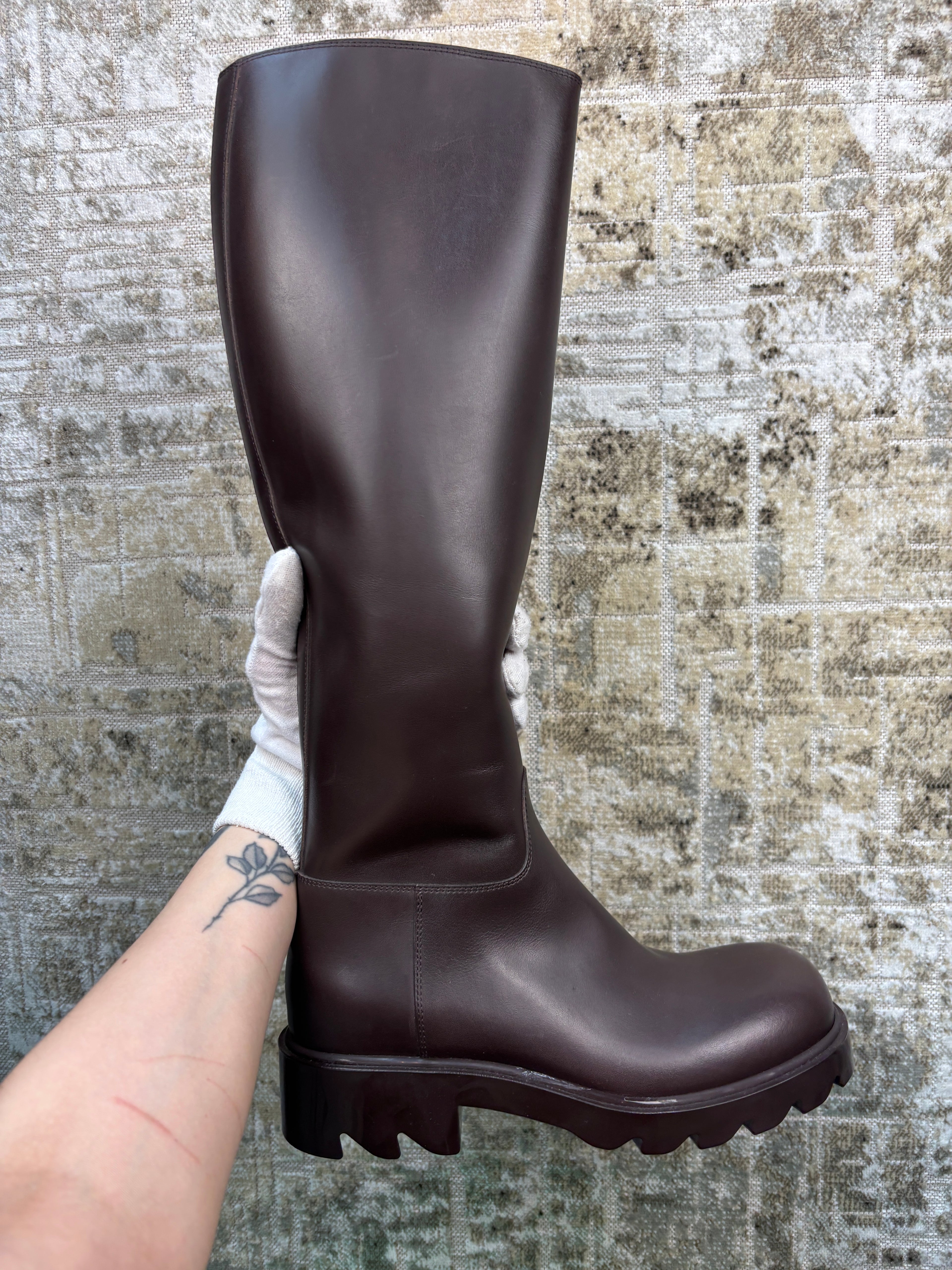 Bottega Veneta Strut Knee-High Boots