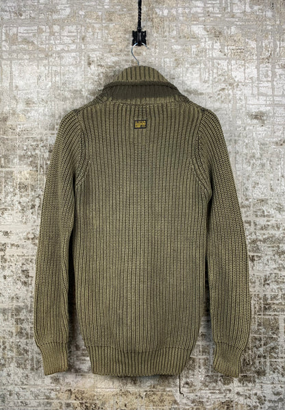 Men's G-Star Raw Green Knit Cardigan