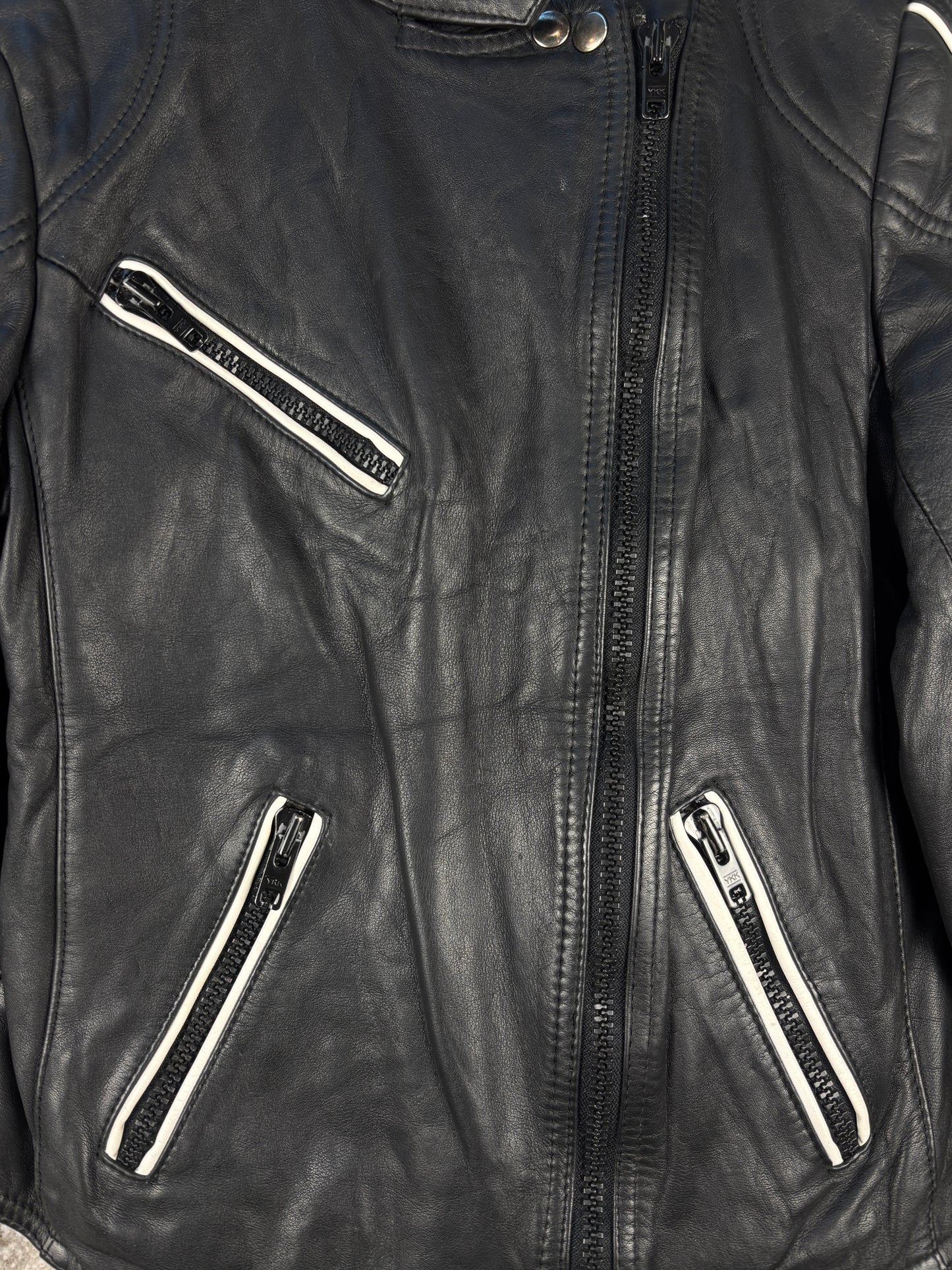 Men's Vintage Biker Leather Jacket