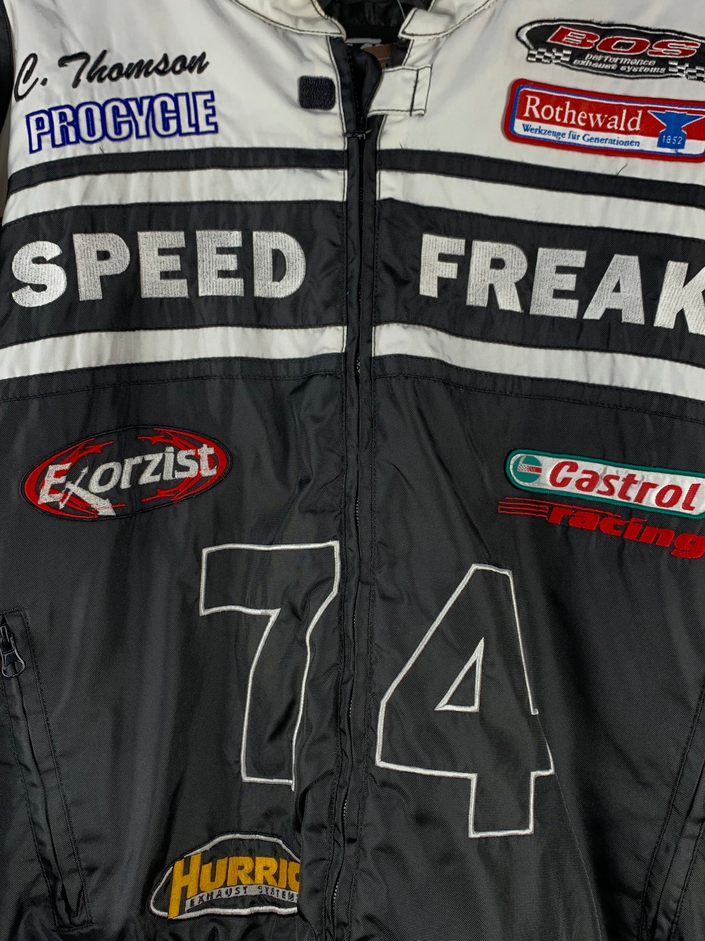 Men's Vintage Speed Freak Racing Jacket