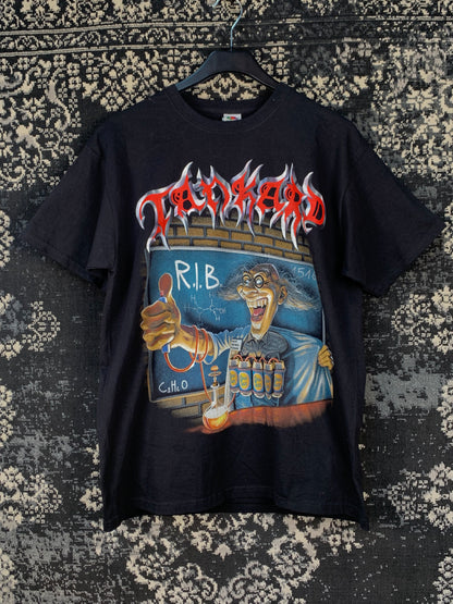 Mens Y2K Fruit of The Loom R.I.B Graphic T-Shirt