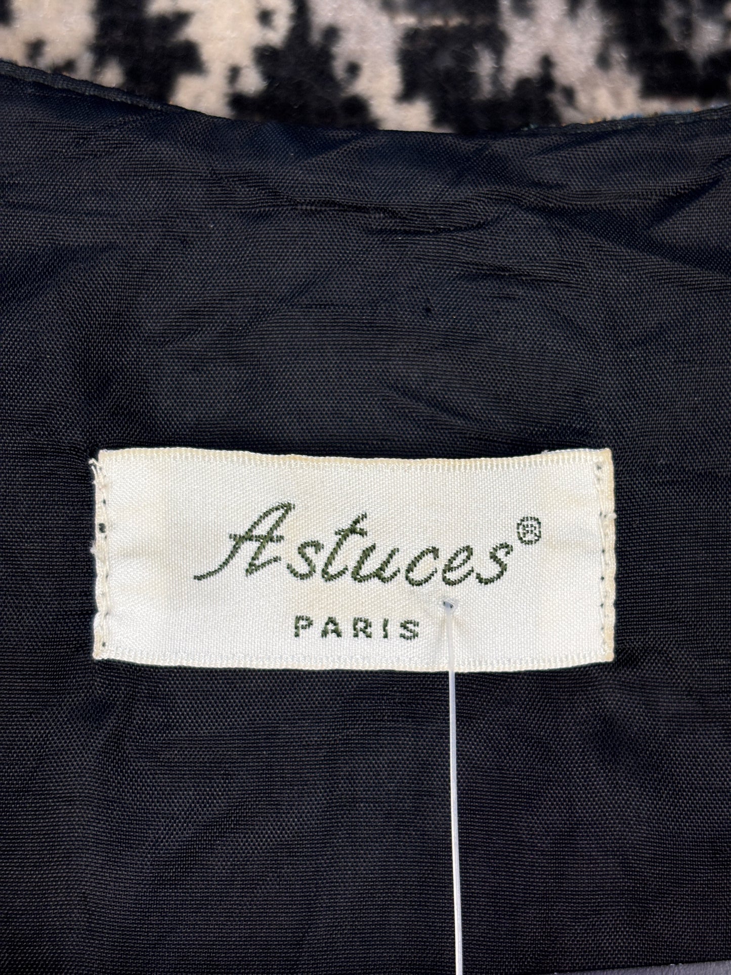 Multicolor Patterned Hippie Style Velvet Vest