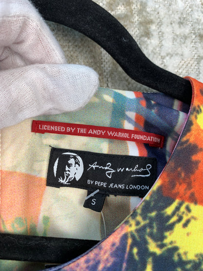 Andy Warhol Pepe Jeans Y2K Graphic Mini Dres