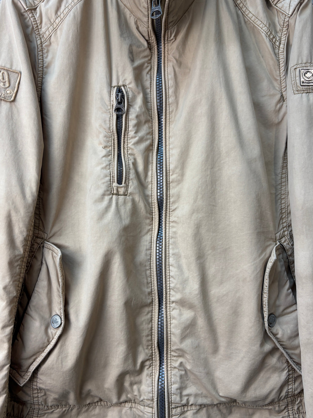 Redpoint Faded Zip Biker Jacket