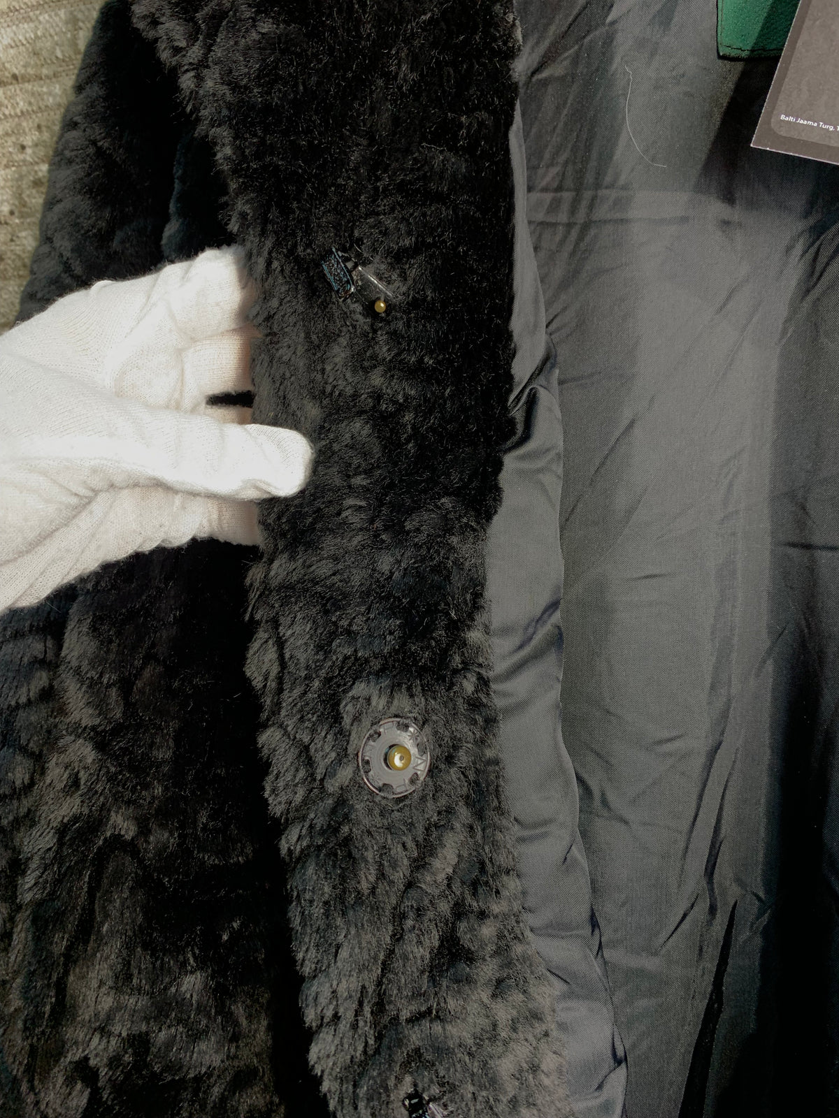 H.F. Greenfield & Sons Faux Fur Coat