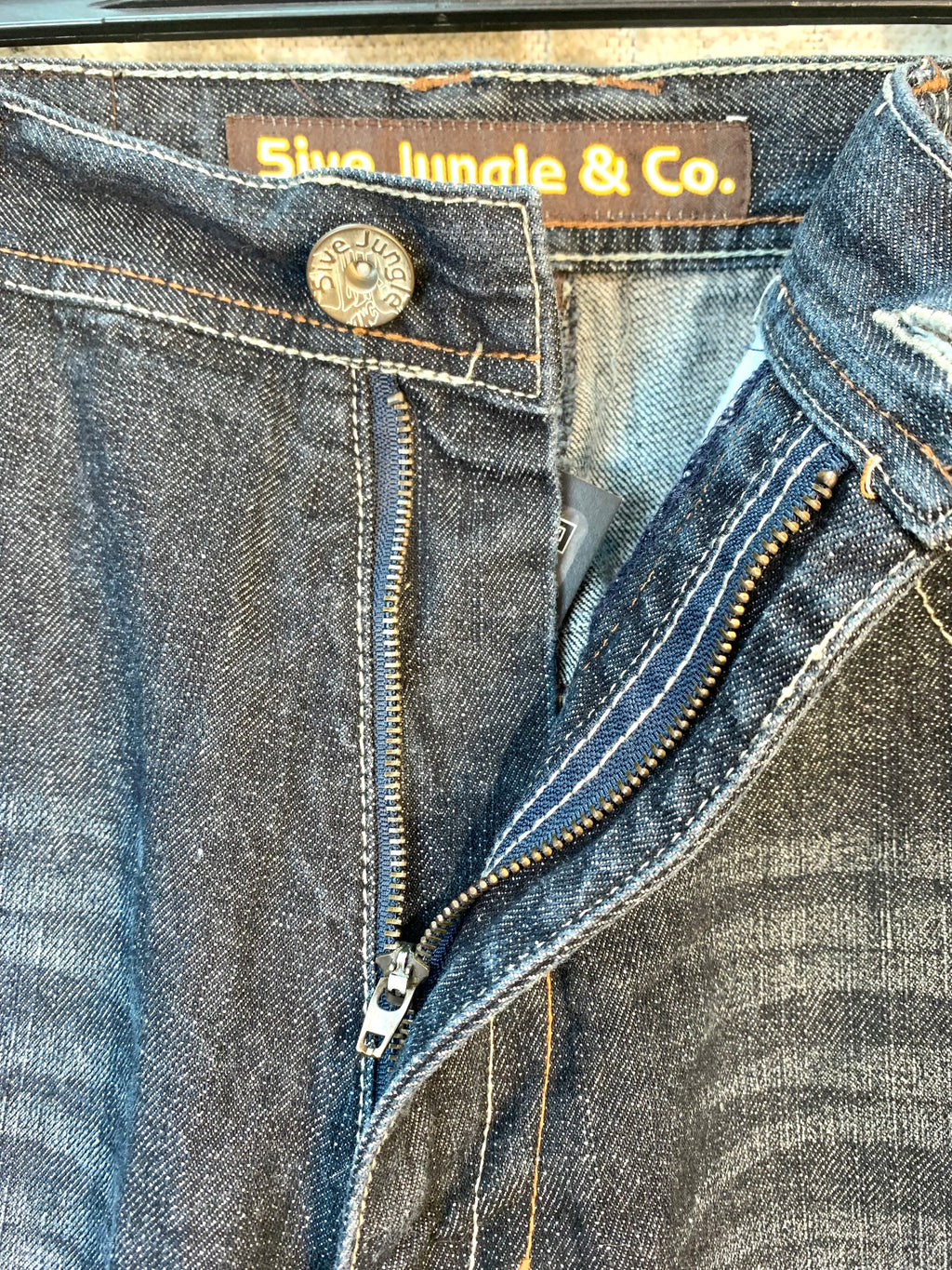 5ive Jungle & Co Y2K Baggy Denim Jorts