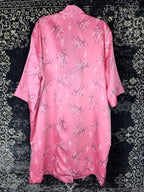 Women's Pink Reversible Kimono Robe