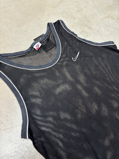 Nike Black Mesh Basketball Jersey