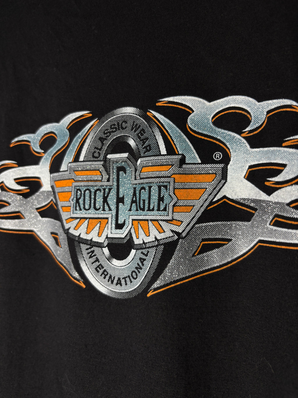 Rock Eagle "Born Free" Biker T-Shirt