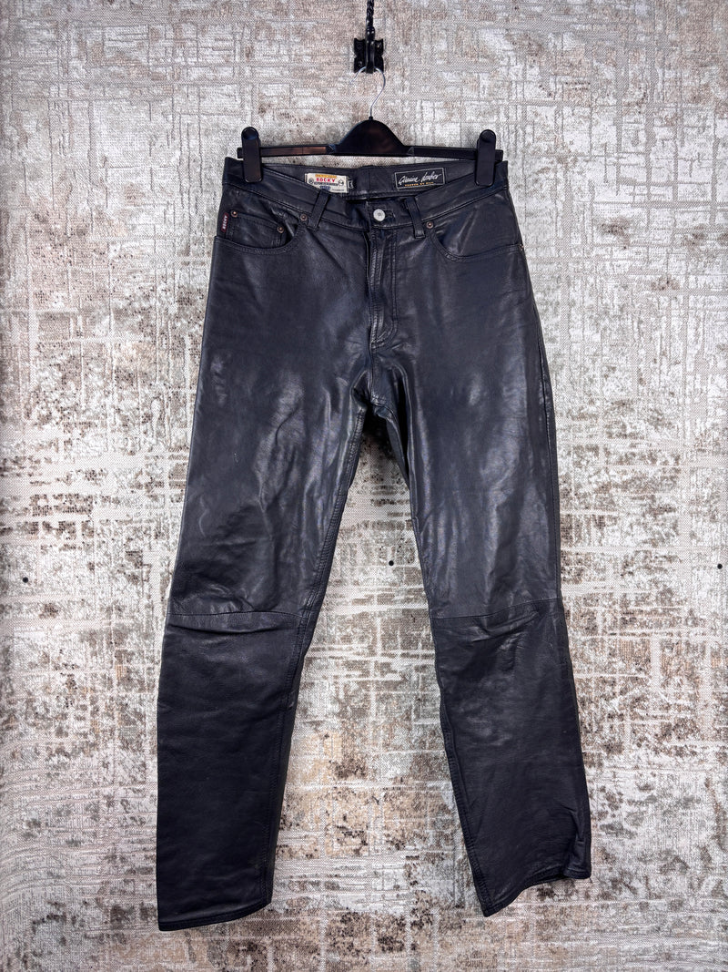 Men's Vintage Rocky Genuine Leather Pants
