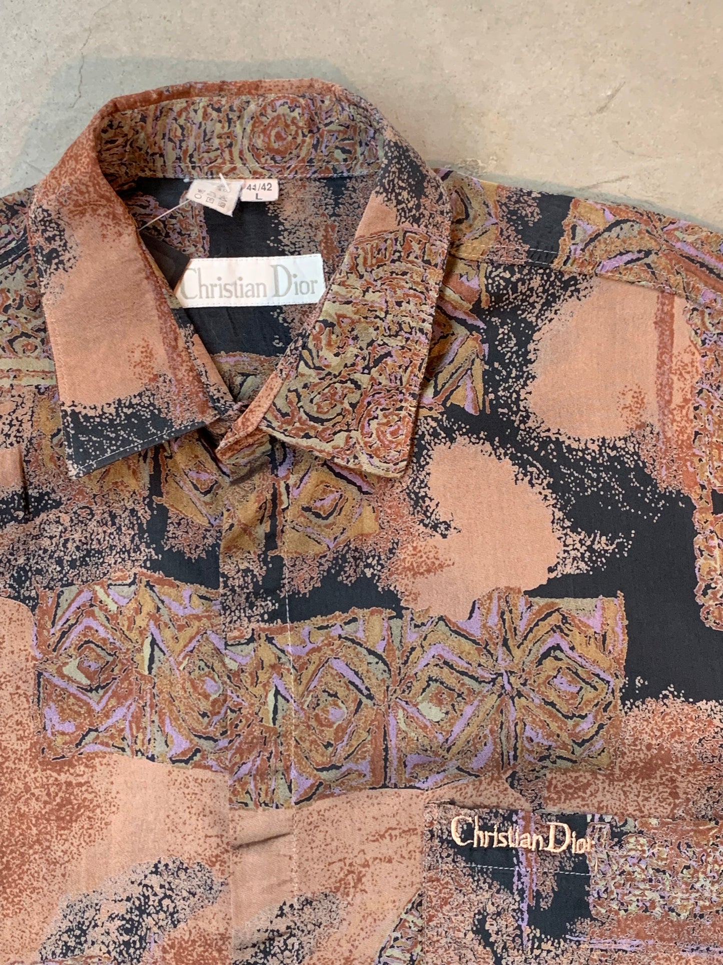 Christian Dior Vintage Silk Shirt