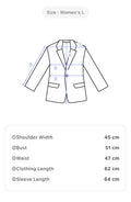Womens Y2K Leatitia Rosa Button Up Jacket