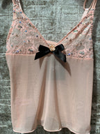 Soleil Sucré Lingerie Sequin Lace Cami