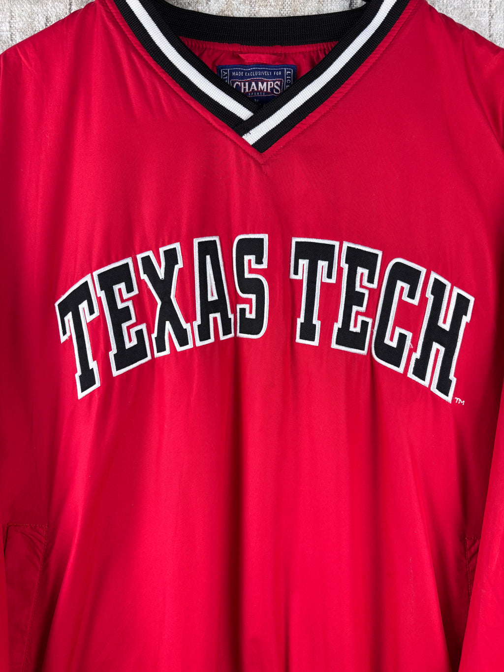 Men's Vintage Champs Texas Tech Red Sweatshirt