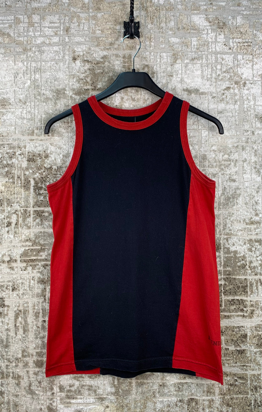 Mens Y2K Dragons Tank Top Black Red Sleeveless Shirt