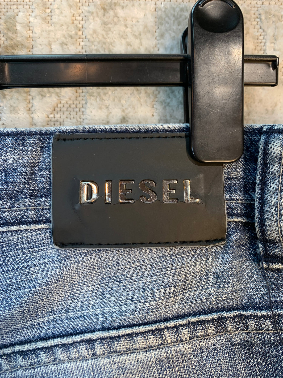 Diesel Y2K Distressed Button-Fly Jeans