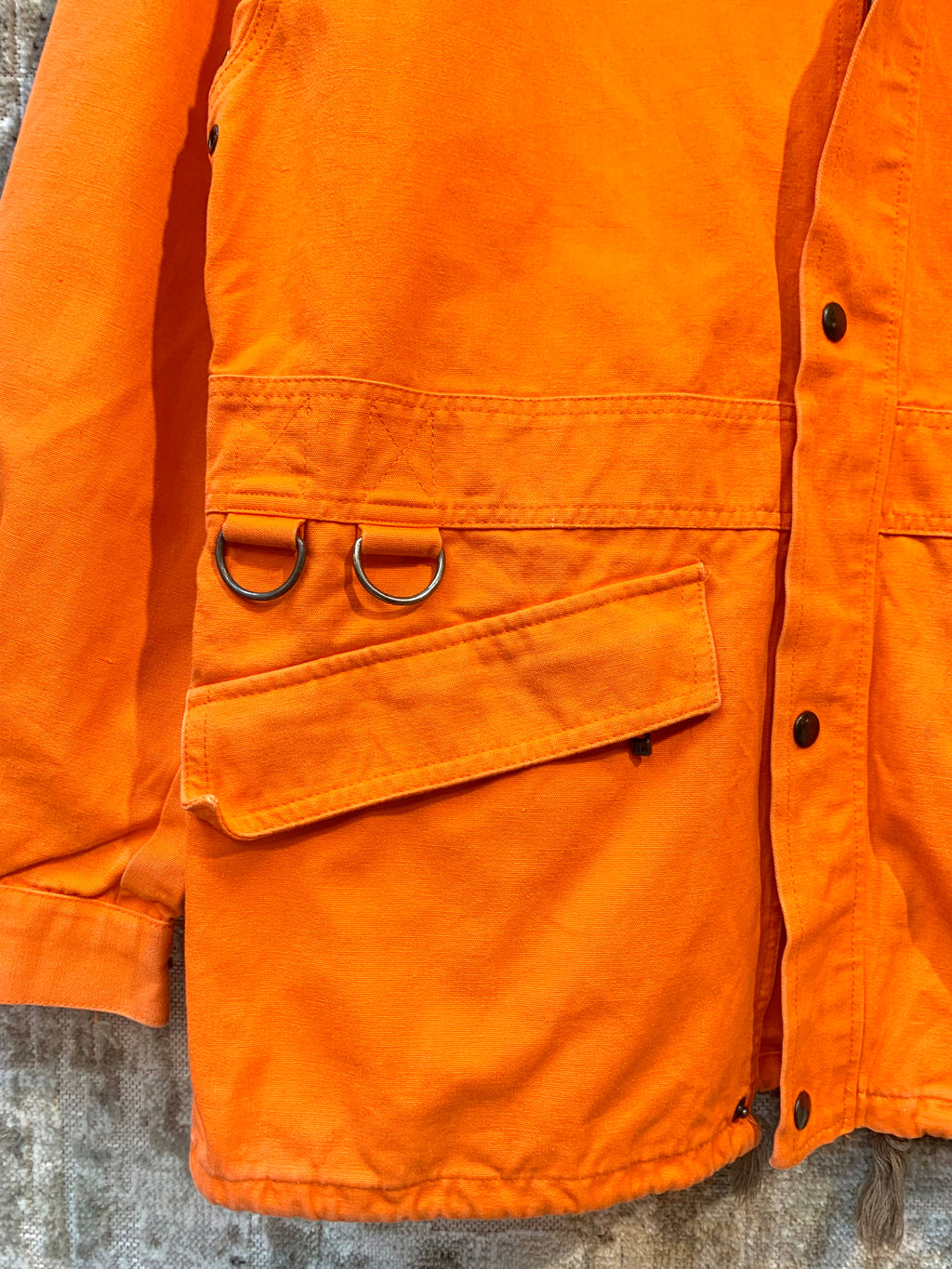 Blaze Orange Hooded Hunting Jacket